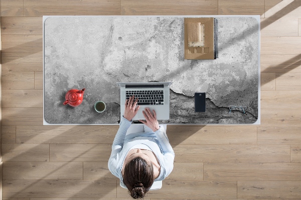 Sous main de bureau Vieux mur