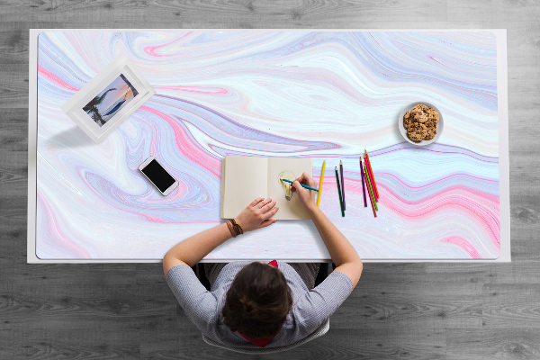 Sous-main bureau Abstraction