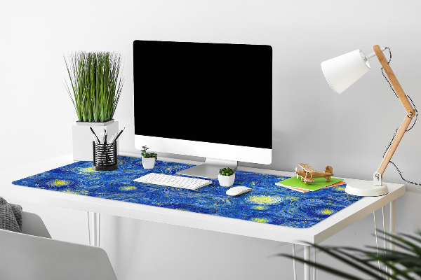 Sous-main bureau Almond en fleurs