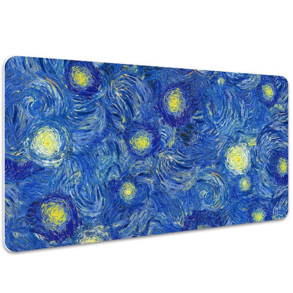 Sous-main bureau Almond en fleurs