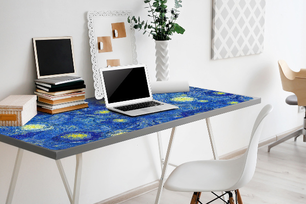 Sous-main bureau Almond en fleurs