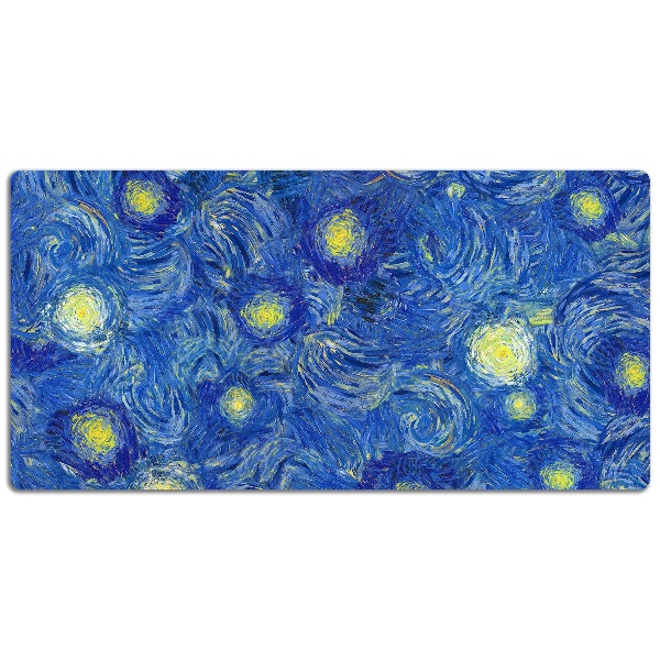 Sous-main bureau Almond en fleurs
