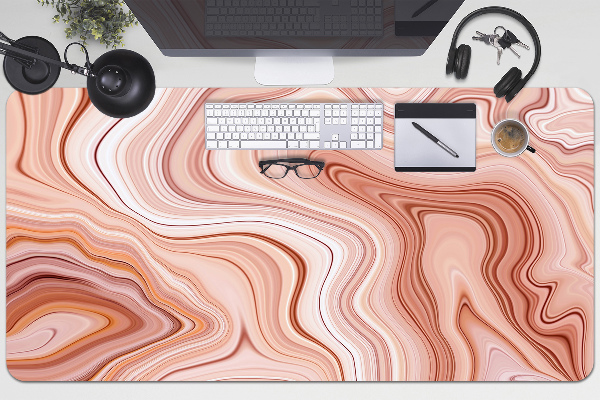 Tapis de bureau Ecru abstraction
