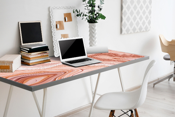 Tapis de bureau Ecru abstraction