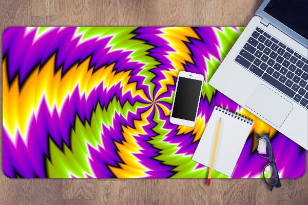 Sous-main bureau Abstraction