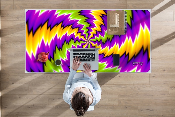 Sous-main bureau Abstraction