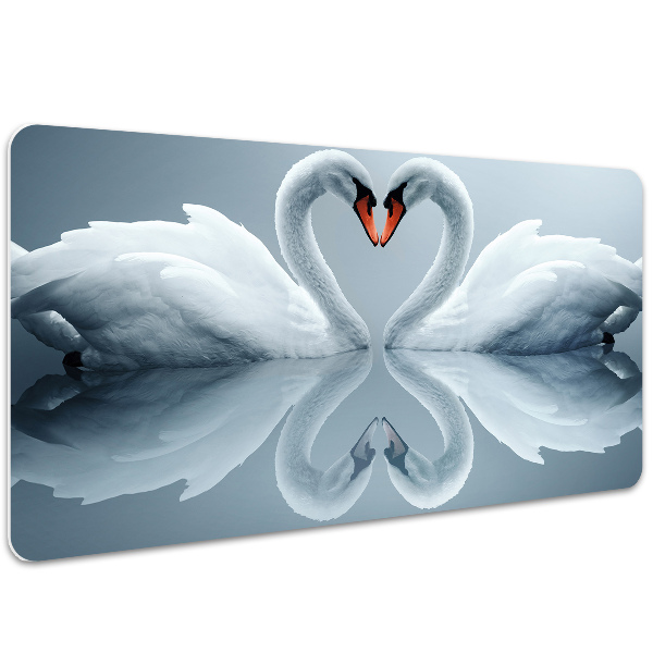 Sous main de bureau Cygnes