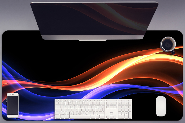 Sous main de bureau Des rayons