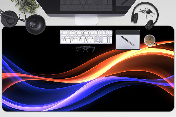 Sous main de bureau Des rayons