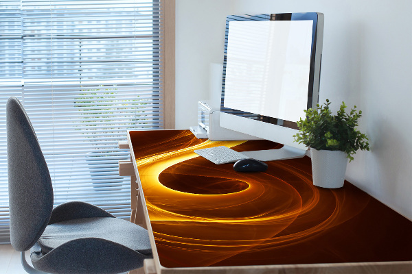 Tapis de bureau Flamme ondulée