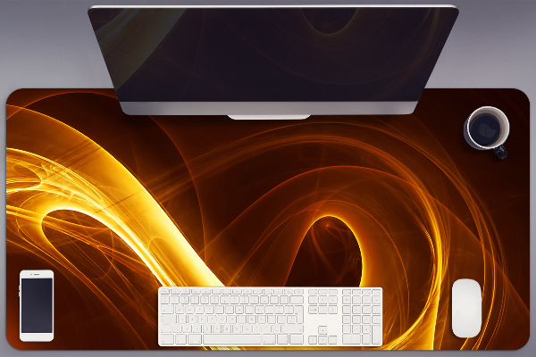 Tapis de bureau Flamme ondulée
