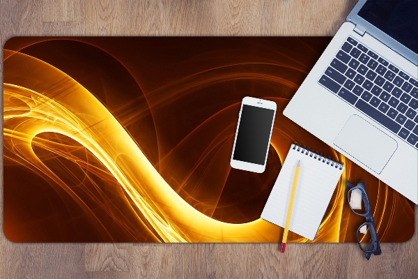 Tapis de bureau Flamme ondulée