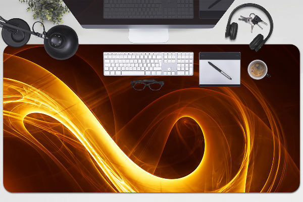 Tapis de bureau Flamme ondulée