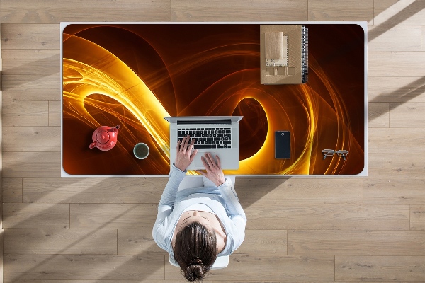 Tapis de bureau Flamme ondulée