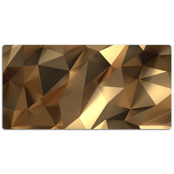 Sous main de bureau Feuille d'or