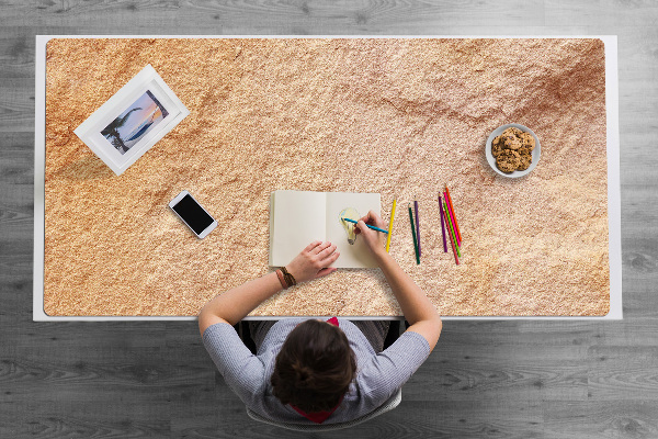 Sous main de bureau Grès