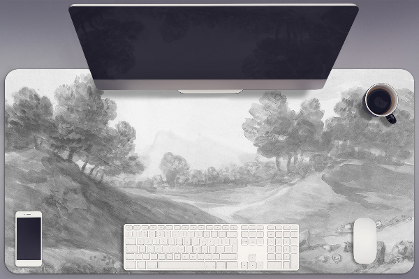 Tapis de bureau Style vintage