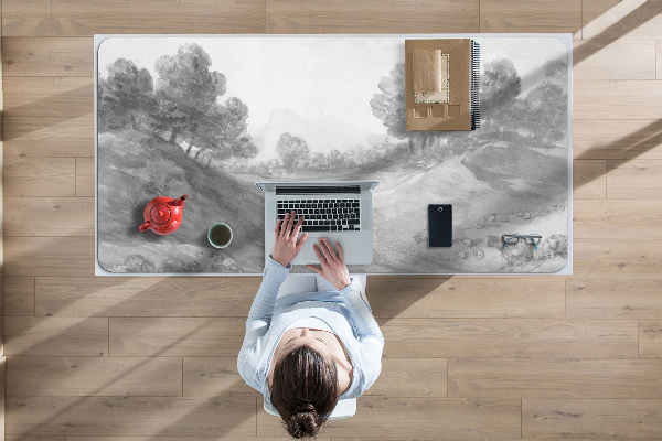 Tapis de bureau Style vintage