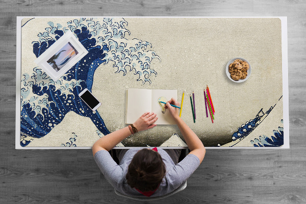 Tapis de bureau Art japonais