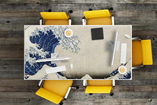 Tapis de bureau Art japonais