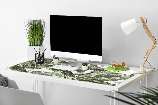Sous-main bureau Feuilles de banane
