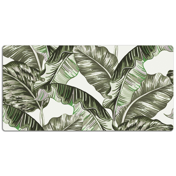 Sous-main bureau Feuilles de banane