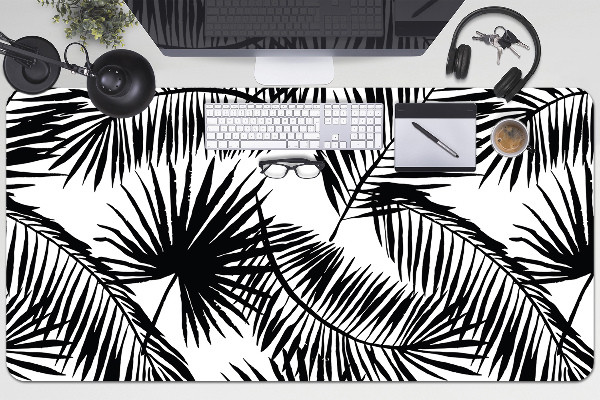 Protège bureau Feuilles exotiques
