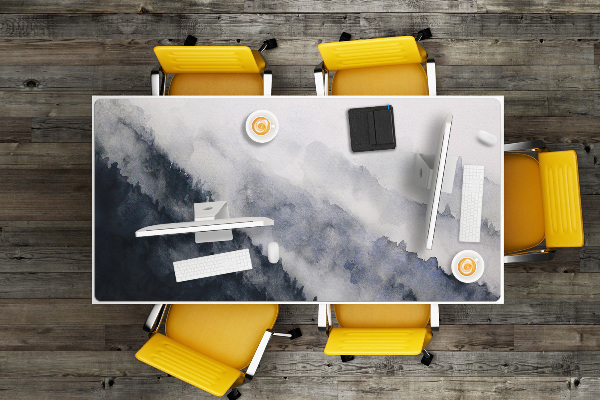 Tapis de bureau Montagnes dans le brouillard