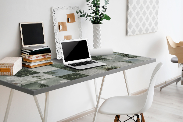 Sous-main bureau Patchwork tropical