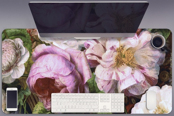 Sous main de bureau Jardin de roses