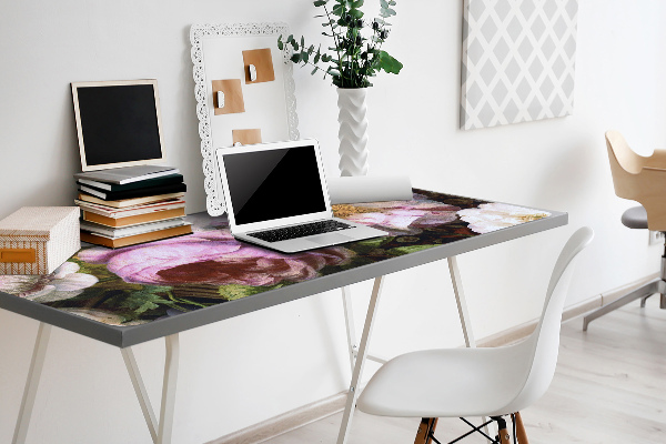 Sous main de bureau Jardin de roses