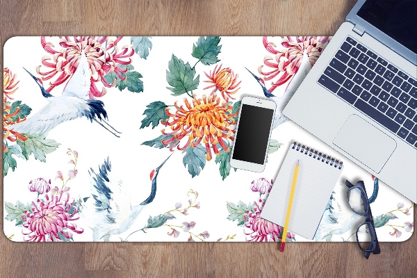 Tapis de bureau Grues de vol