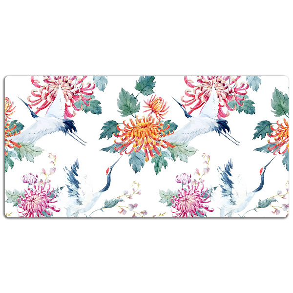 Tapis de bureau Grues de vol