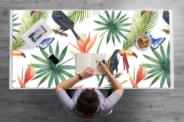 Sous-main bureau Toucans