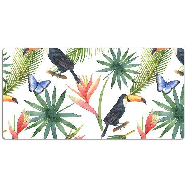 Sous-main bureau Toucans