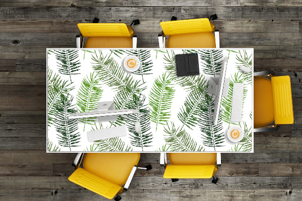 Sous-main bureau Feuilles de palmier