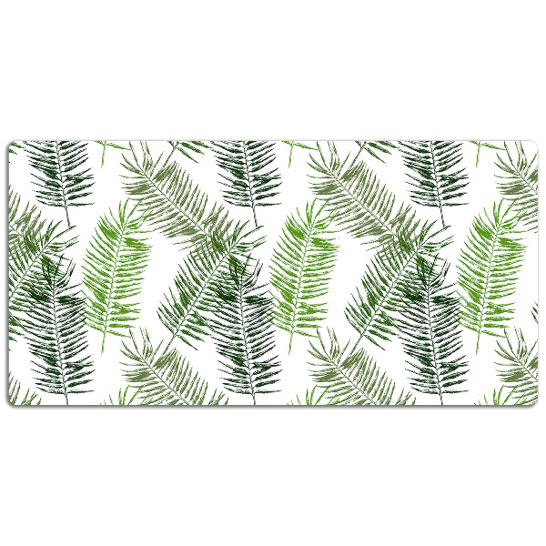 Sous-main bureau Feuilles de palmier
