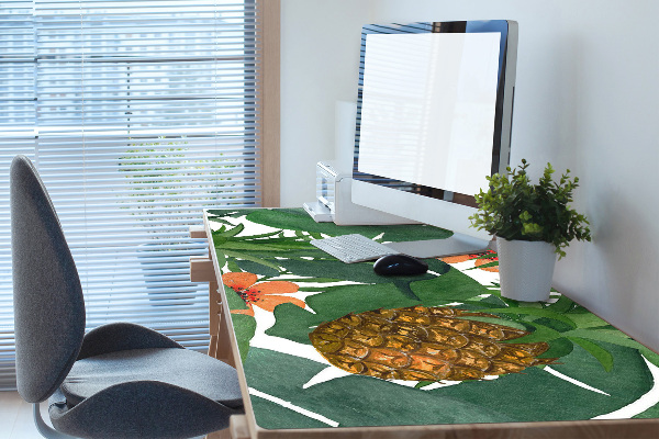 Protège bureau Ananas tropical