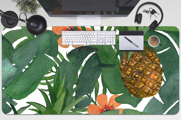 Protège bureau Ananas tropical