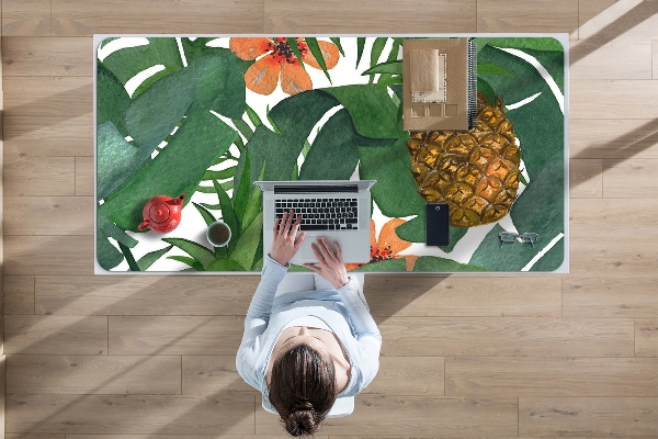 Protège bureau Ananas tropical
