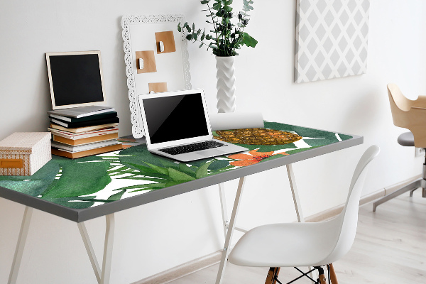 Protège bureau Ananas tropical