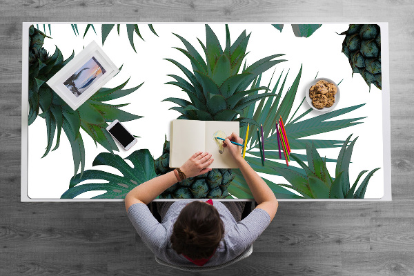 Tapis de bureau Ananas verts