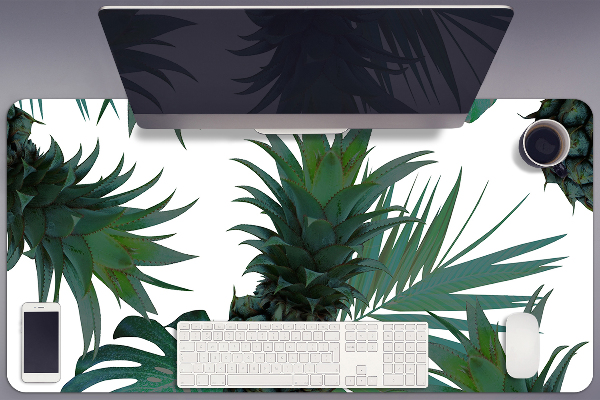 Tapis de bureau Ananas verts