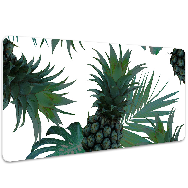 Tapis de bureau Ananas verts
