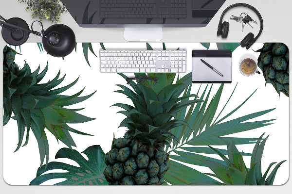 Tapis de bureau Ananas verts