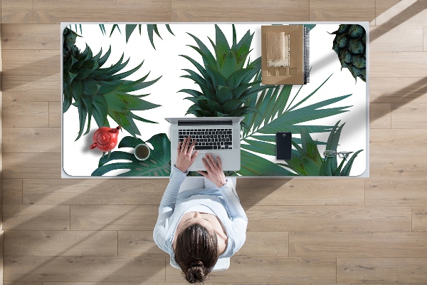 Tapis de bureau Ananas verts