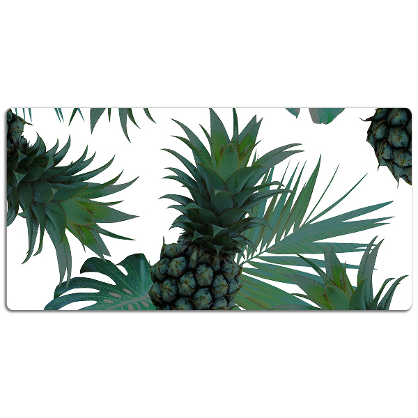 Tapis de bureau Ananas verts