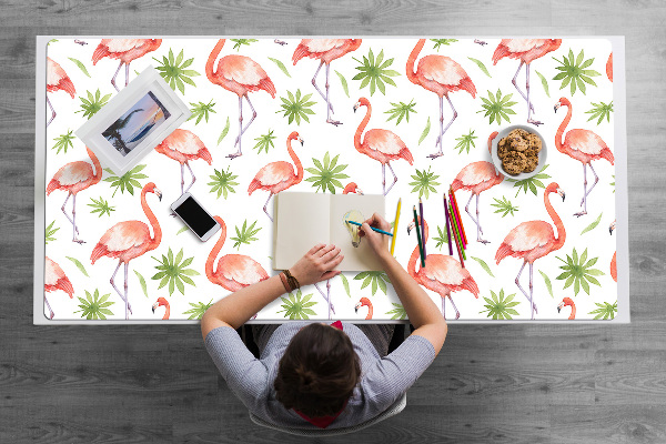 Sous main de bureau Flamants