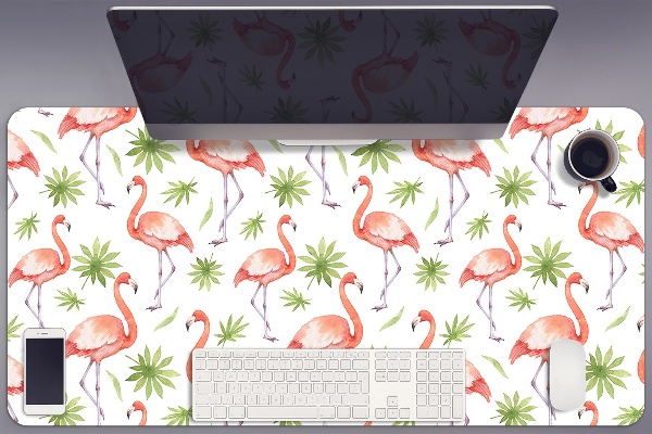 Sous main de bureau Flamants