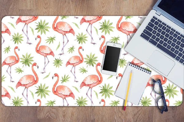 Sous main de bureau Flamants